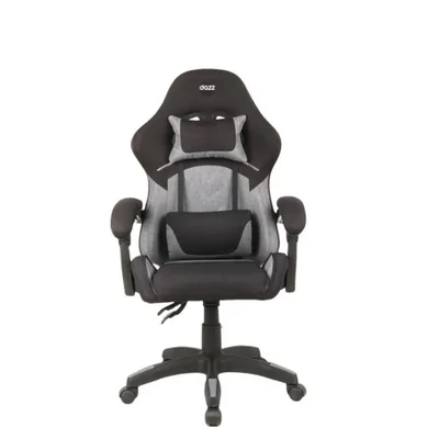 Cadeira Gamer Axion Preto E Cinza, Tecido, 62000188, Maxprint/dazz