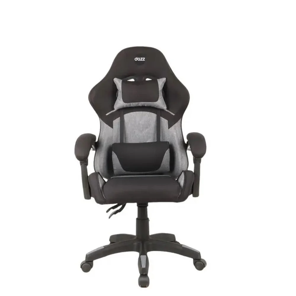 Cadeira Gamer Axion Preto E Cinza, Tecido, 62000188, Maxprint/dazz Cadeira Gamer Axion Preto E Cinza, Tecido, 62000188, Maxprint/dazz