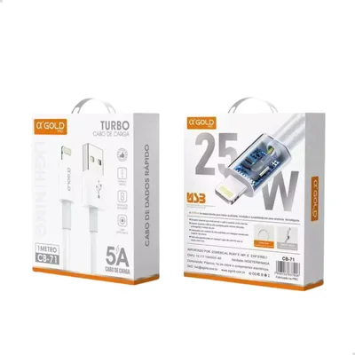 Cabo Turbo Iphone 6a 1m A'gold Cb-71