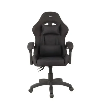 Cadeira Gamer Axion Preto, Tecido, 62000187, Maxprint/dazz