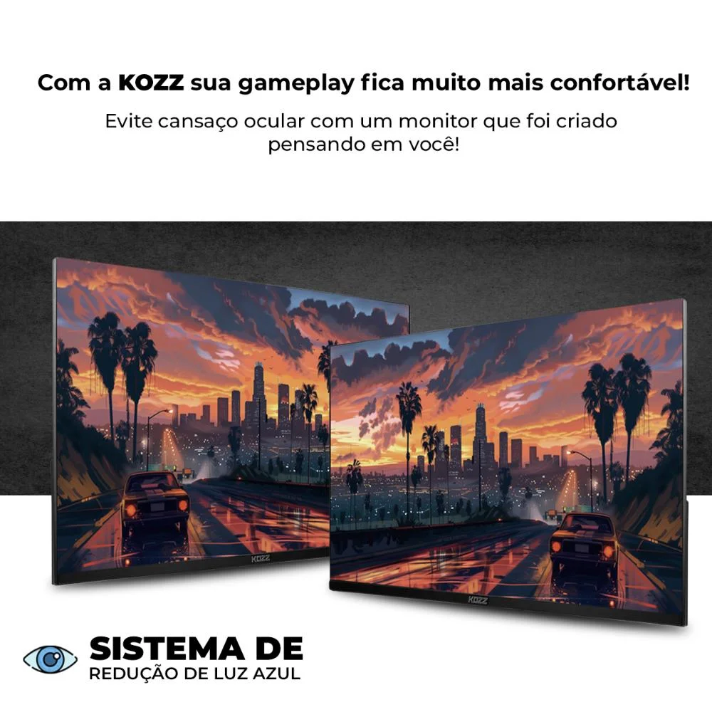 Monitor Gamer 27 " Qhd 100hz 5ms Alta Definição Displayport HDMI