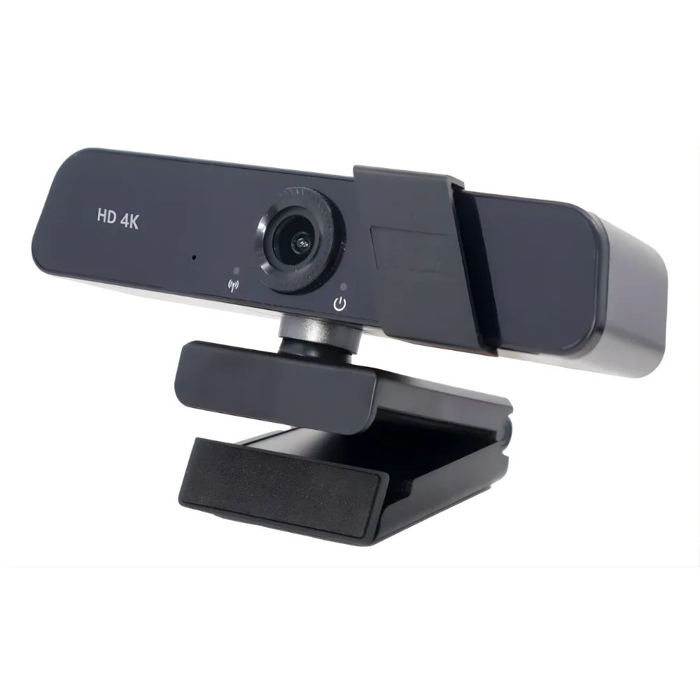Webcam Alta Resolução Usb2.0 4k Hd Com Tampa De Privacidade