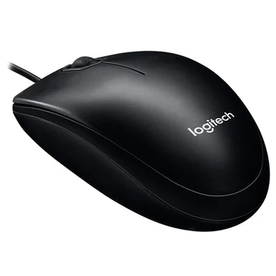Mouse Logitech M90, 1000 Dpi, Usb, Ambidestro,  Preto - 910-007599