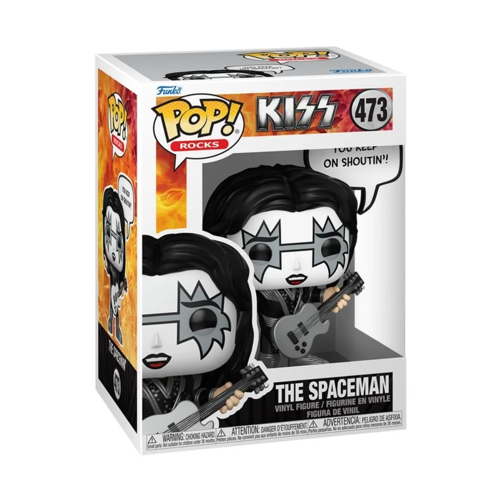 Imagem 2 de 5 do produto Boneco Funko Pop! Sayings Rocks Kiss - Ace Frehley (the Spaceman)