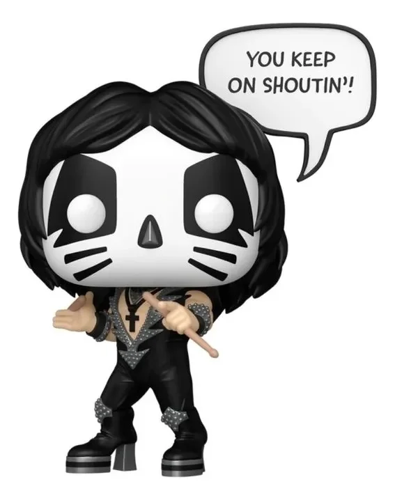 Imagem 5 de 5 do produto Boneco Funko Pop! Sayings Rocks Kiss - Peter Criss (the Catman)