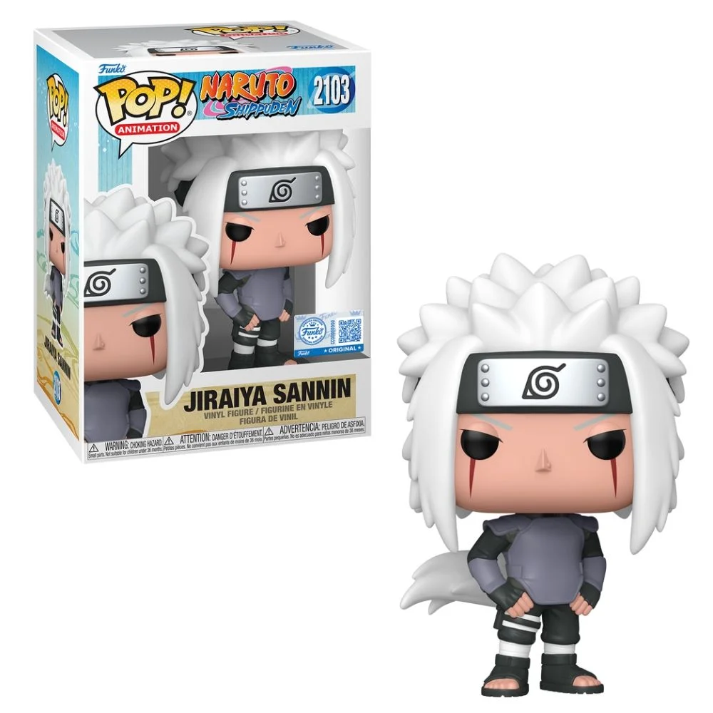 Imagem 2 de 3 do produto Boneco Funko Pop! Naruto Shippuden - Jiraiya Sannin