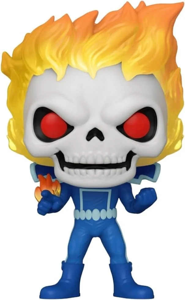 Imagem 2 de 4 do produto Boneco Funko Pop! Marvel Contos Estranhos - Motoqueiro Fantasma
