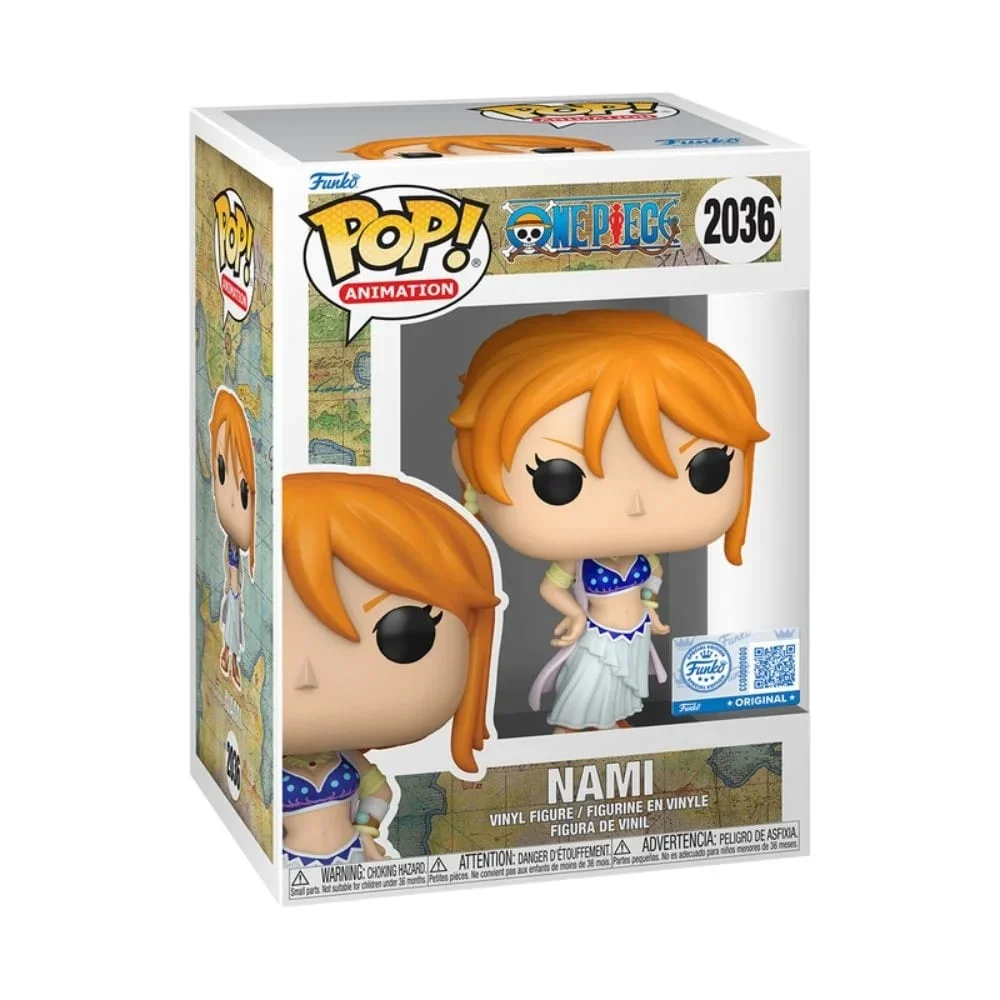 Imagem 3 de 3 do produto Boneco Funko Pop! One Piece Alabasta - Nami