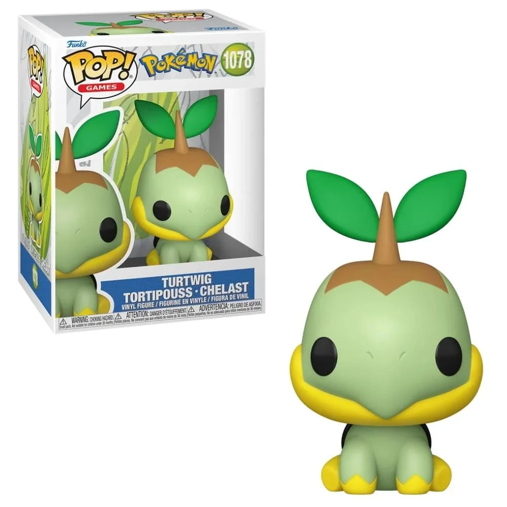 Imagem 2 de 3 do produto Boneco Funko Pop! Pokémon - Turtwig