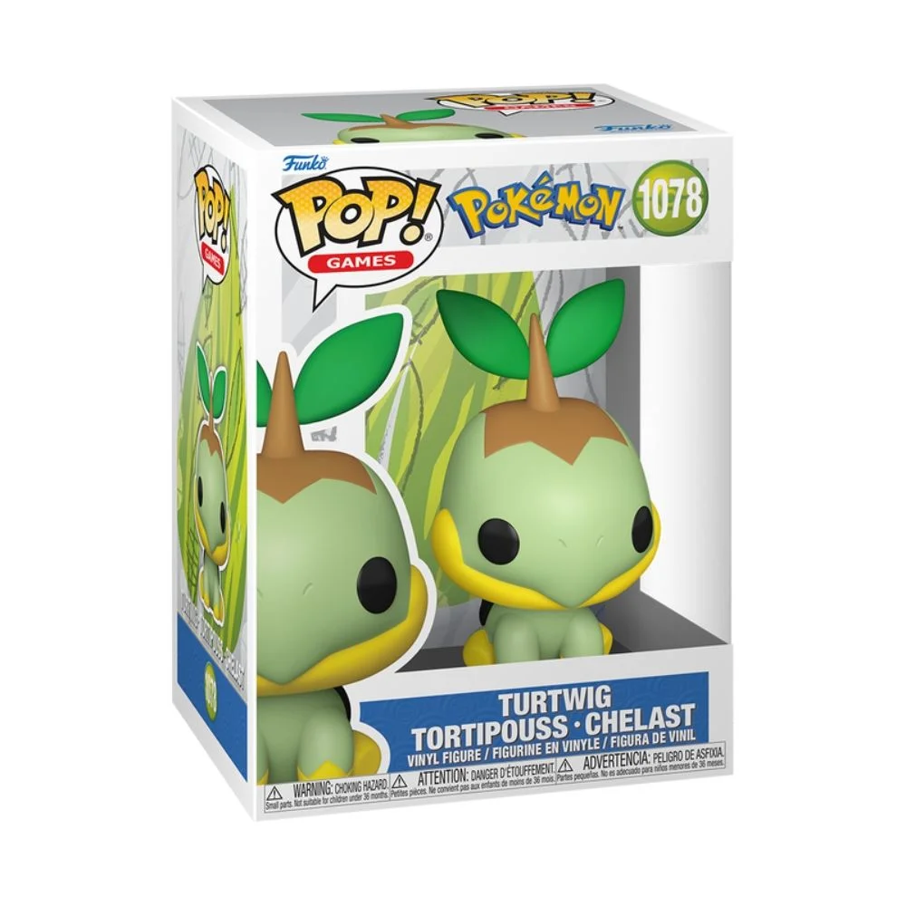Imagem 3 de 3 do produto Boneco Funko Pop! Pokémon - Turtwig