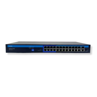 Switch Poe 24 Portas 10/100 - Mdx