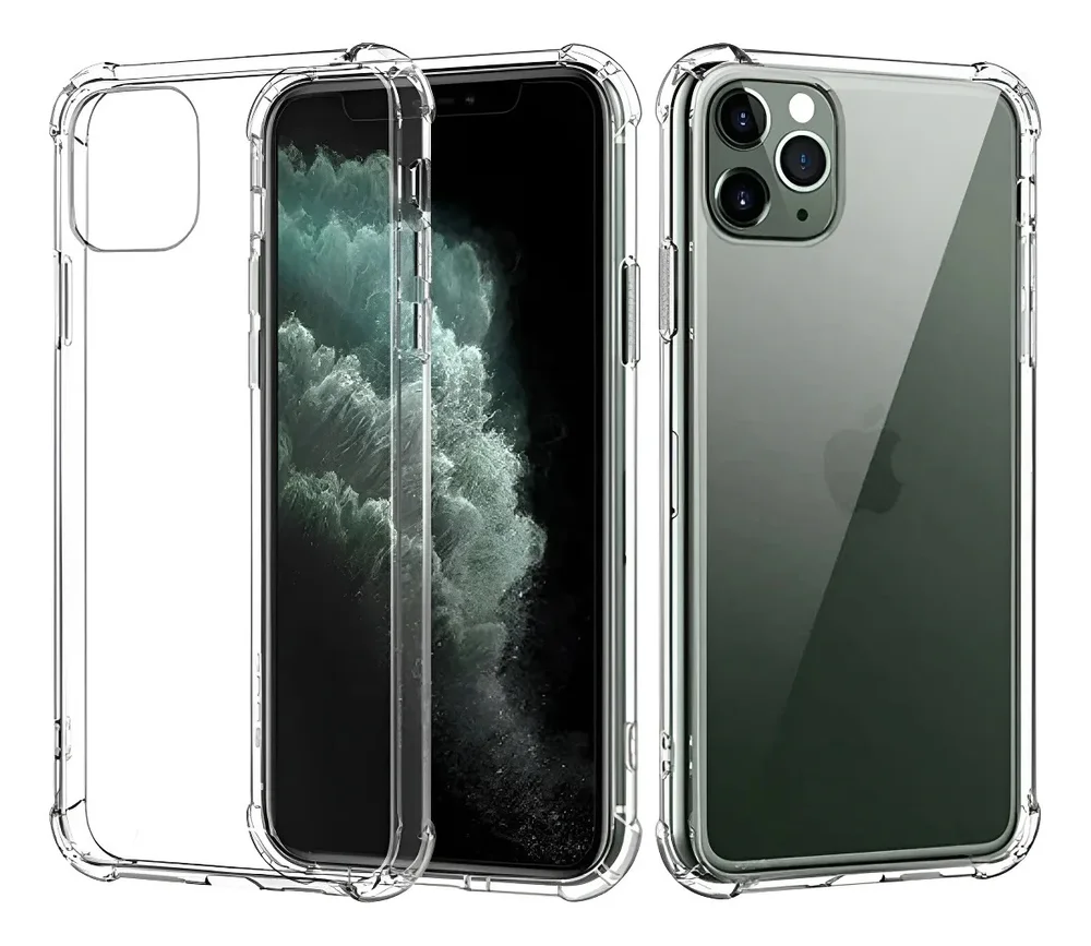Imagem 4 de 5 do produto Capa Capinha Transparente Para Iphone 16 Pro Max Anti Impactos