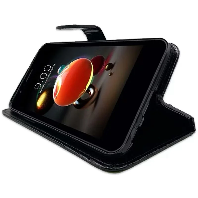 Imagem 5 de 5 do produto Capa Capinha Carteira Flip Para Motorola Moto G24  Cor: Preto