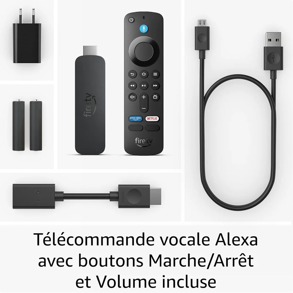 その他 Amazon Fire TV Stick 4K Plus 8GB Wi-Fi 6 Amazon Fire TV Stick 4K - Nova versão Wi-Fi 6 - JTG Eletrônicos