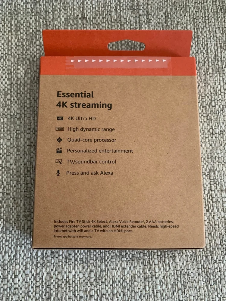Imagem 3 de 5 do produto Amazon Fire Tv Stick 4k Select (sistema Vega Os,) Wi-fi 5, Bluetooth 5.0, 1gb De Ram, 8GB Armazenamento,
