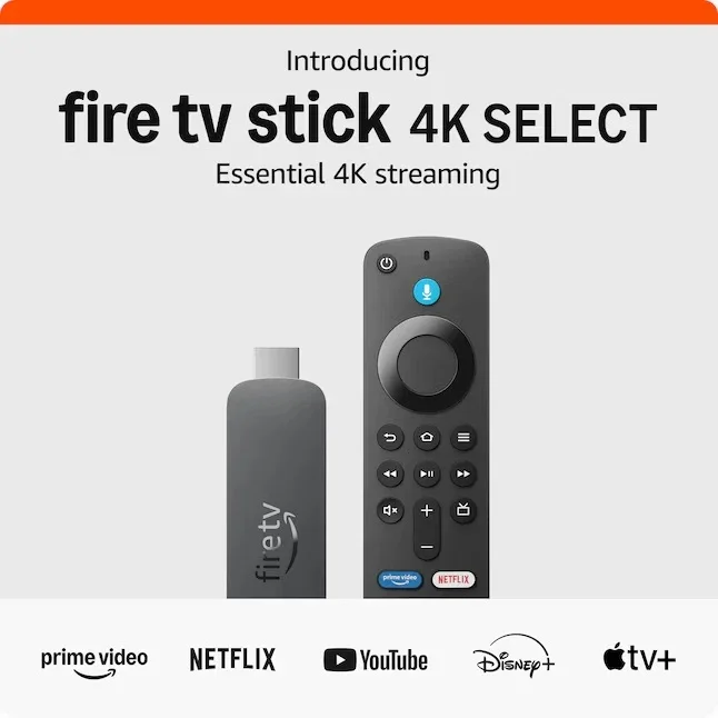 Imagem 4 de 5 do produto Amazon Fire Tv Stick 4k Select (sistema Vega Os,) Wi-fi 5, Bluetooth 5.0, 1gb De Ram, 8GB Armazenamento,