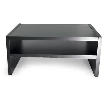 Suporte Para Monitor Duplo Em Mdf 32,5x22x14cm – Preto 5098