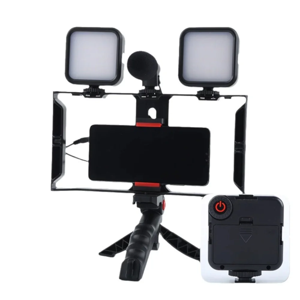 Imagem 5 de 5 do produto Kit Estúdio Celular + 2 Iluminador Youtube Ring Light