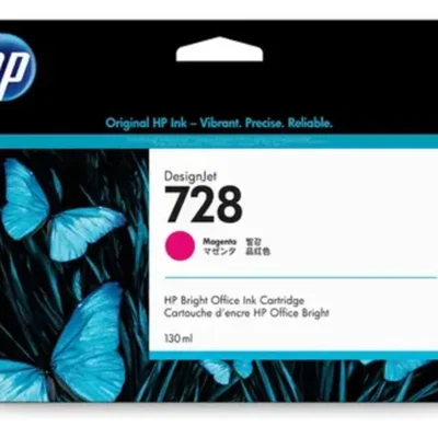 Cartucho De Tinta Hp 728 Magenta F9j66a | Plotter Hp Designjet T830 T730 | 130ml