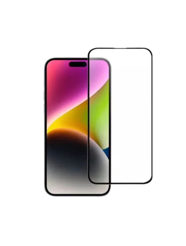 Imagem 3 de 5 do produto 2un Película Protetora 3d Vidro + Capa Anti Choque Tpu Para Iphone 16 Pro Max