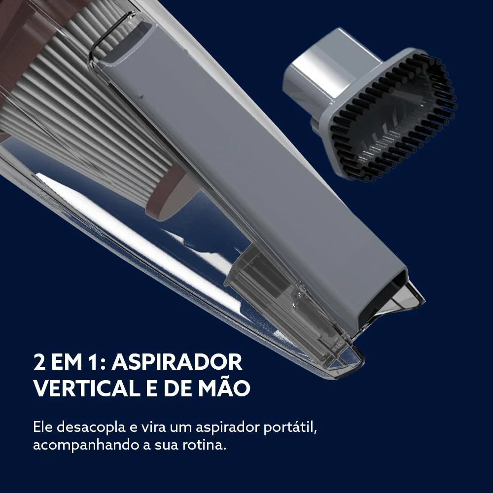 Imagem 5 de 5 do produto Aspirador De Pó Vertical Oster Stick 2 Em 1 Oasp610 - 220v