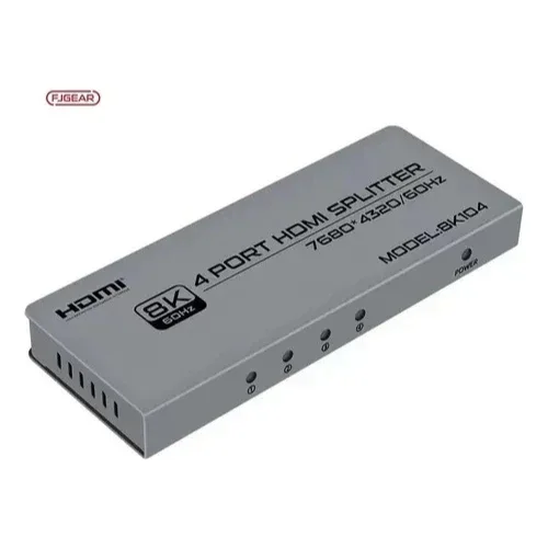 Imagem 5 de 5 do produto Splitter HDMI 1x4 8k Ultra Hd Divisor De Sinal Hub 2k 4k 8k