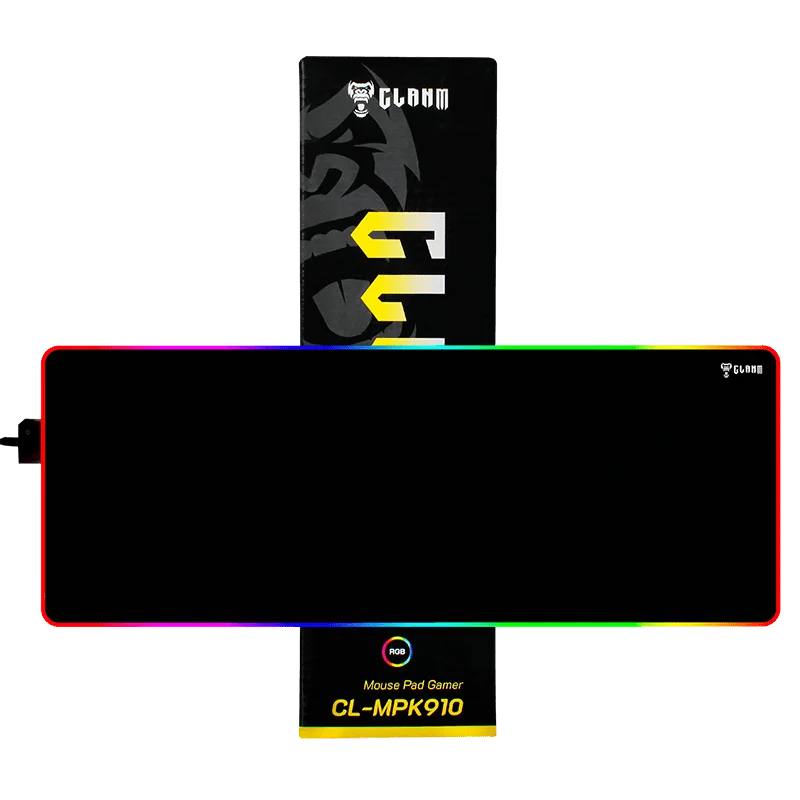 Imagem 3 de 5 do produto Mousepad Gamer Clanm Mpk-910 RGB
