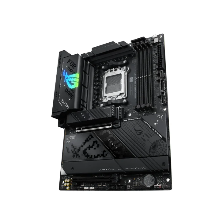 Placa Mãe Asus Rog Strix X870-f Gaming Wifi, Amd Am5, Atx, Wf/blt, Ddr5 - Rog Strix X870-f Gaming Wifi 6