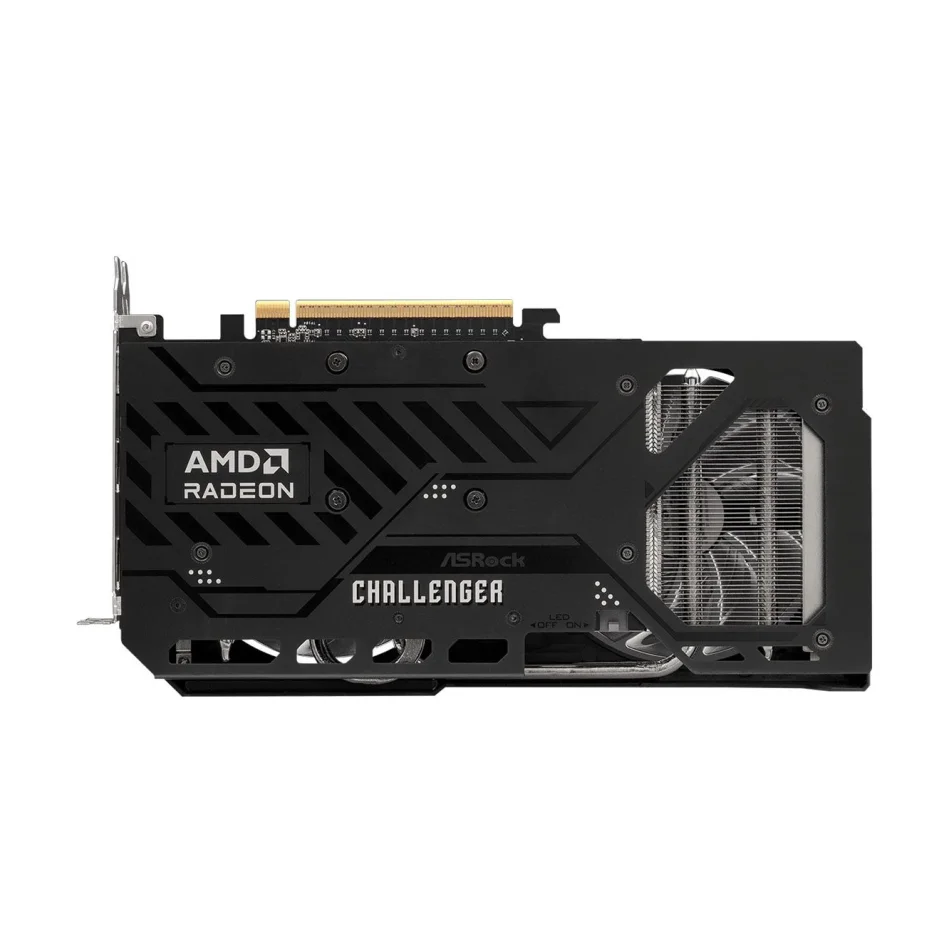 【美品】【保証】ASRock　RadeonRX9060XT16GB Placa de Vídeo ASRock RX 9060 XT SL 16GO | KaBuM!