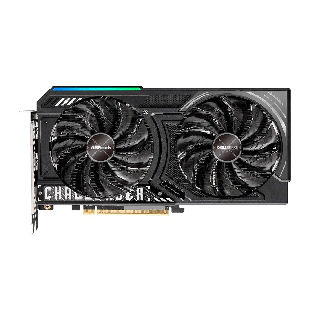 Imagem 3 de 5 do produto Placa De Vídeo Asrock Amd Radeon Rx 9060 Xt Challenger Oc 16gb Gddr6 128 Bits - 90-ga5qzz-00uanf