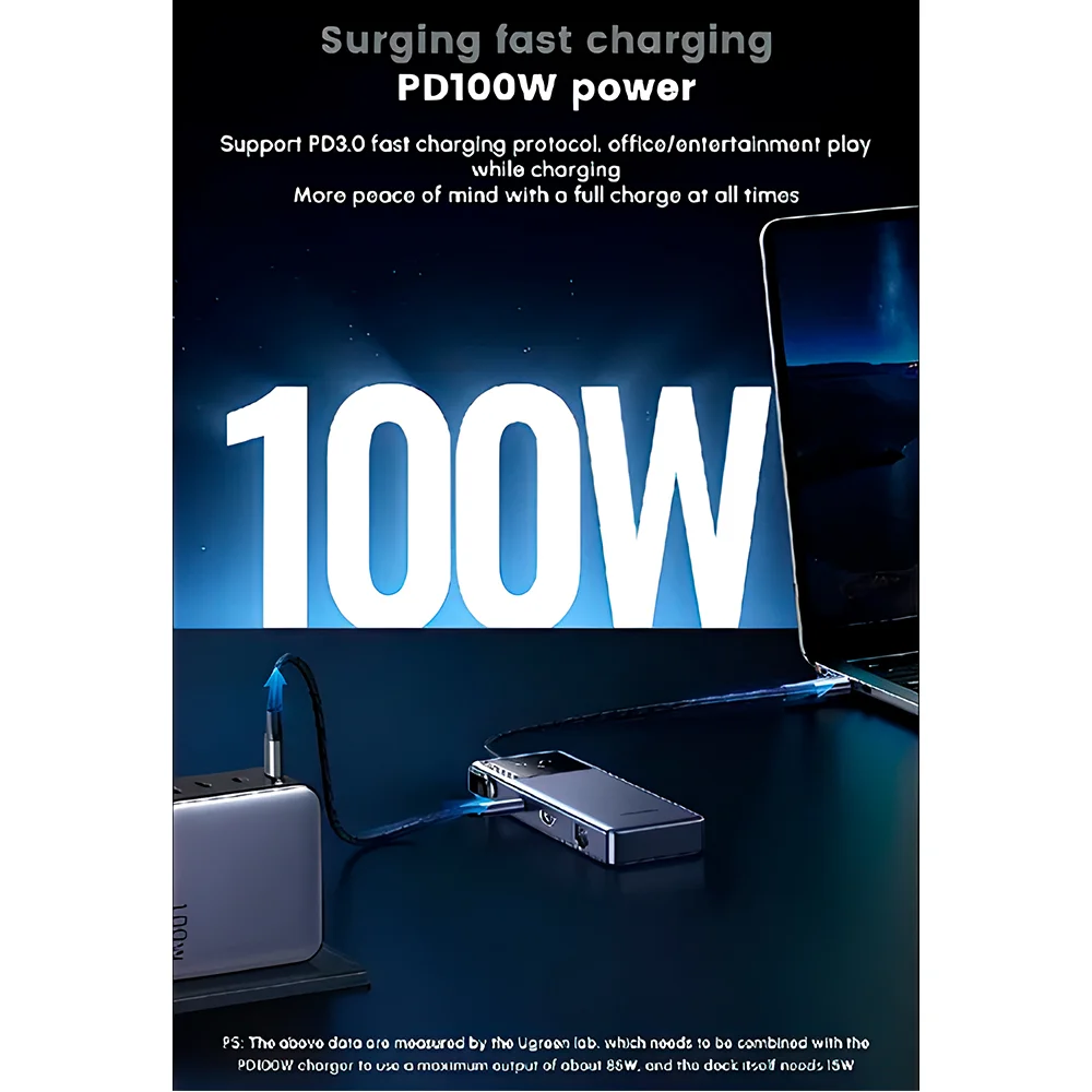 Imagem 4 de 5 do produto Hub Usb-c Ugreen 7 Em 1 HDMI Usb-c 3 Usb-a Rj45 Ethernet