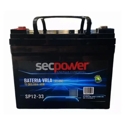 Bateria Selada Vrla 12v 33ah Sp 12-33 Secpower
