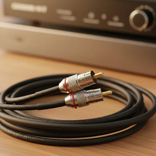 Imagem 4 de 5 do produto Cabo De Áudio 2rca Macho 2m Premium Cabos Golden
