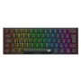 Teclado Mecanico Gamer Anivia Pro RGB Wireless Switch Brown Redragon K614RGB-pro Preto