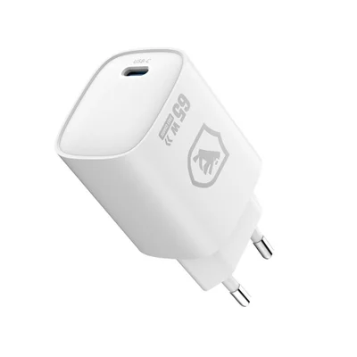 Carregador Turbo Tipo C 65w - Hybrid - Branco - Gshield
