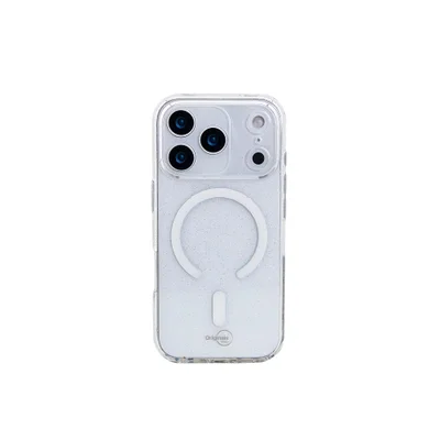 Capa Iphone 17 Pro Shine Com Proteção De Câmera Iplace, Transparente Com Brilho