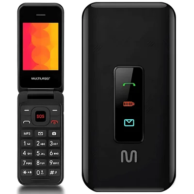 Celular Flip Vita 4g Dual Chip Multilaser