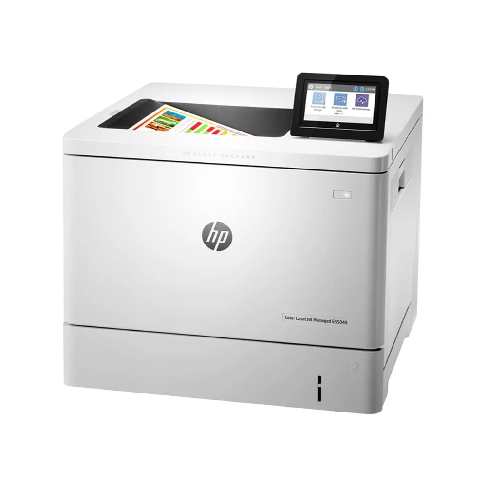 Imagem 3 de 5 do produto Impressora Hp Laserjet Managed E55040dn 3gx99a Colorida Com Rede Ethernet