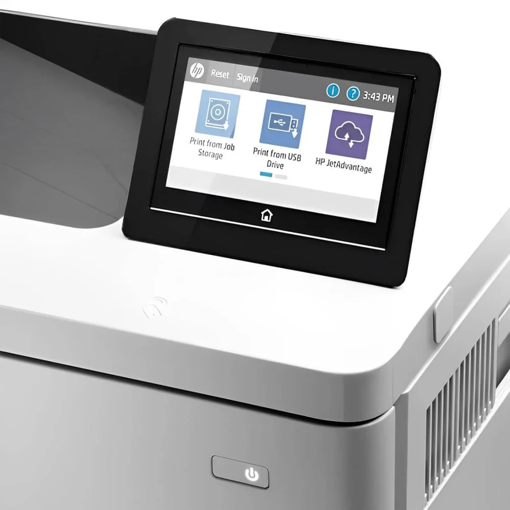 Imagem 4 de 5 do produto Impressora Hp Laserjet Managed E55040dn 3gx99a Colorida Com Rede Ethernet