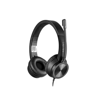 Headset Com Fio Multi Hf1100 Usb/usb-c Preto - Ph501
