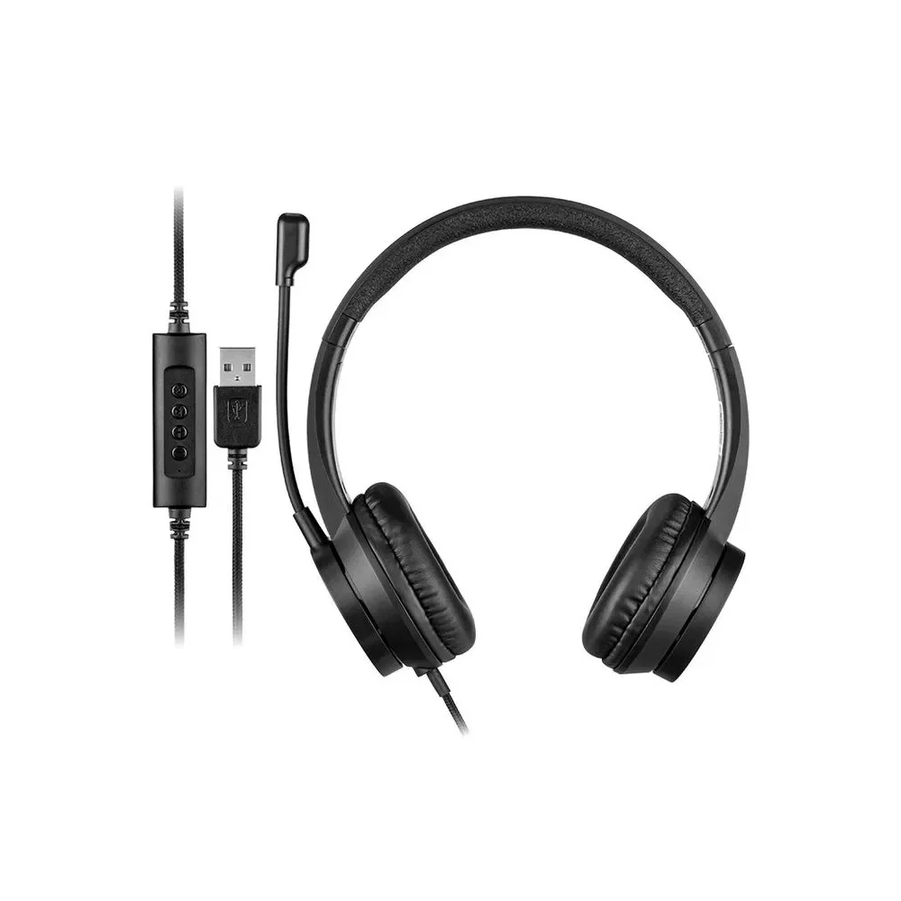 Imagem 5 de 5 do produto Headset Com Fio Multi Hf1100 Usb/usb-c Preto - Ph501