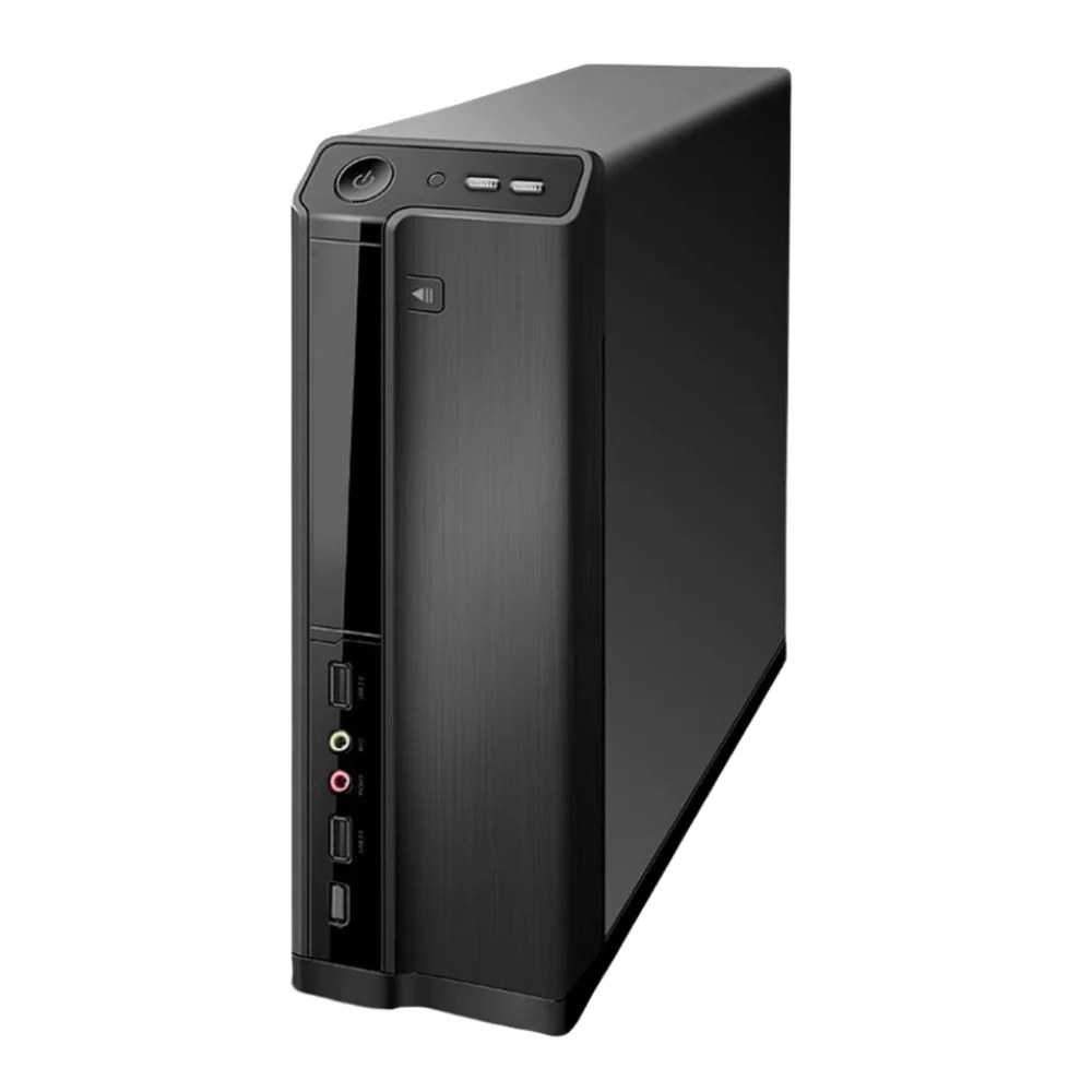 Gabinete Slim S/ Fonte 200w Sfx C/ Cabo E Hd Audio Htq562bf Pixxo