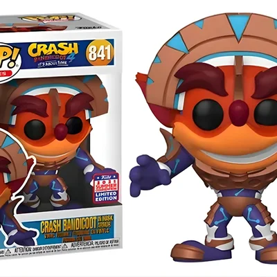 Funko Pop! Crash Bandicoot In Mask Armor 841