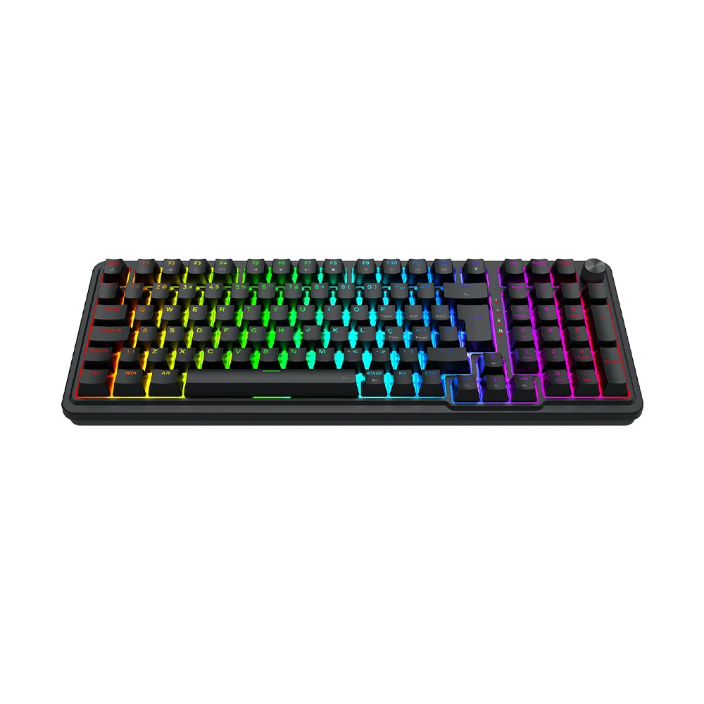 Teclado Gamer Magnético Redragon Eisa Switch Ultramag Preto