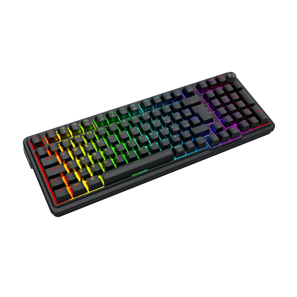 Teclado Gamer Magnético Redragon Eisa Switch Ultramag Preto