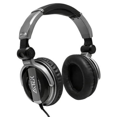 Headset Profissional Dj Com Fio Drivers 57mm, 64ω, Cabo 3m Ofc, Plugues 3.5/6.3mm