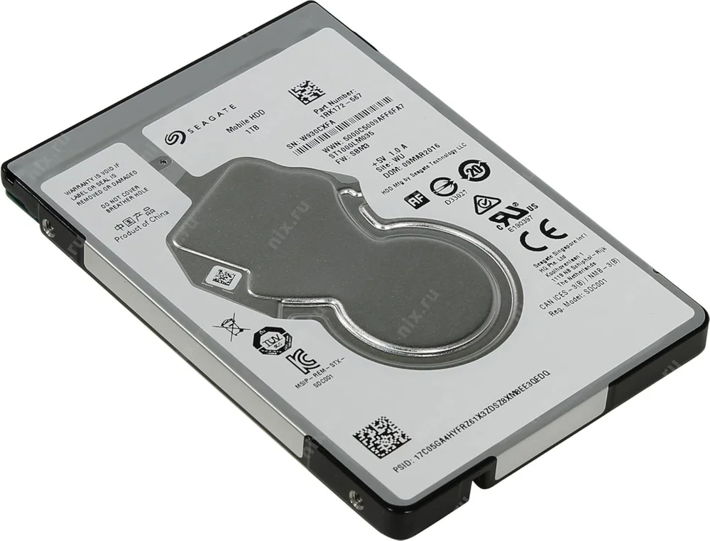 Seagate Mobile HDD 1TB　ST1000LM035 ×7台 Produtos com até 15 OFF no PIX KaBuM