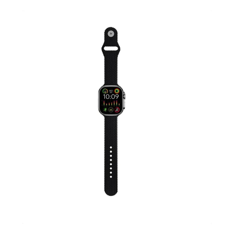 Relógio Smartwatch Revenger Rg‑w70mn Ultra 3 Em 1 – Tela 1,8", 44 mm, 3 Pulseiras Cor Preta