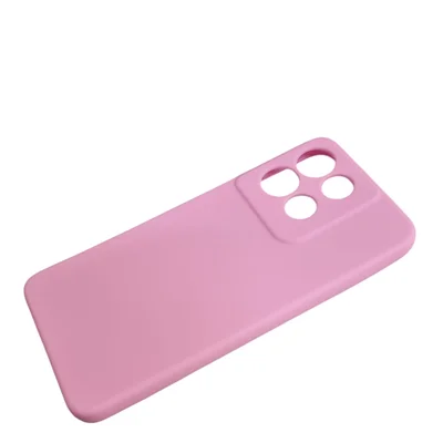 Capa Capinha Silicone Aveludado Rosa Para Motorola Moto G15 — foto 4