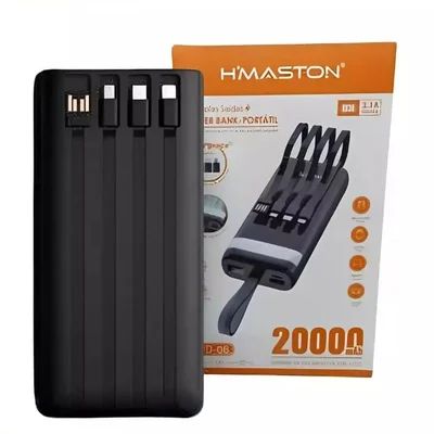 Power Bank Portátil 20.000mah Hmaston - Carregador Rápido